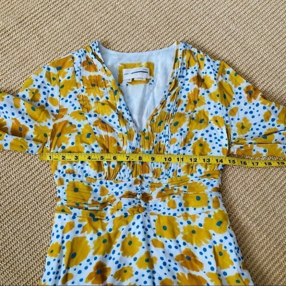 Anthropologie Vera Buttercup Mini Dress Size XS - Picture 13 of 16
